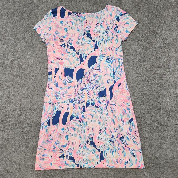 Lilly Pulitzer Womens S Small Marlowe Head In The Sand Pima Cotton Dress - Picture 15 of 16